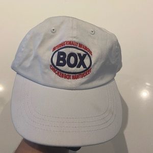 White Chicken box Hat - Nantucket